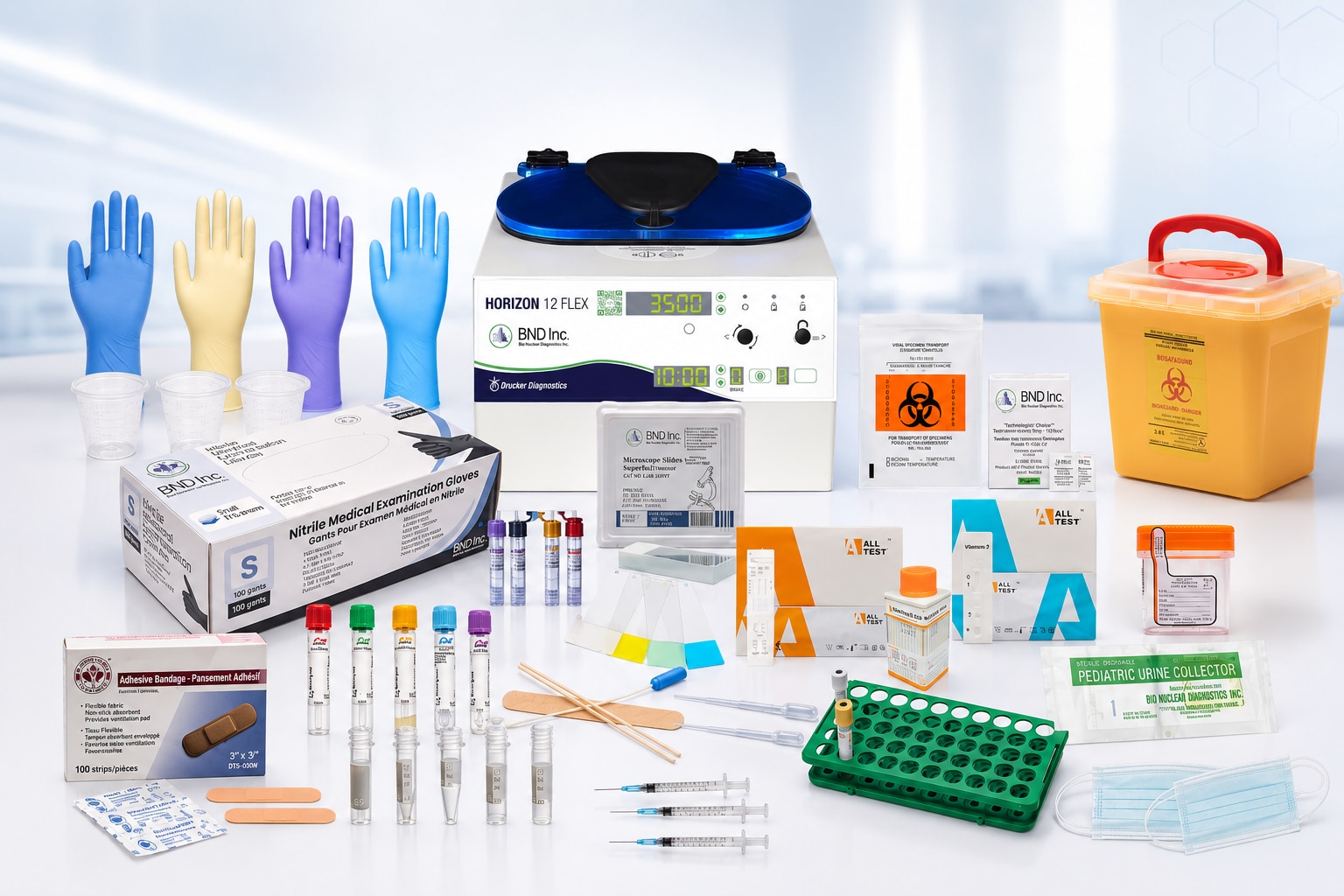 BND medical, laboratory and diagnostic products
